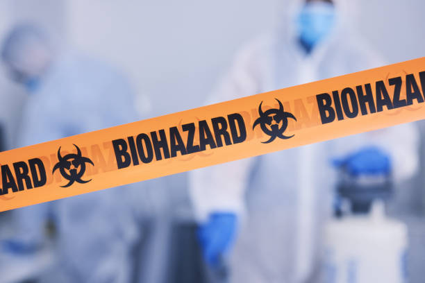 Professional Biohazard technician working in Woodbine, IA